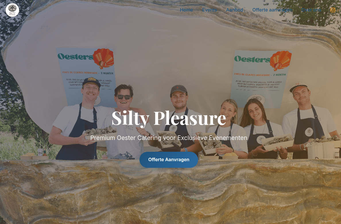 Silty Pleasure Website Screenshot
